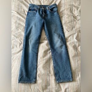 Levi’s wedgie straight fit jeans medium wash (jive sound)
